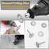 Cutting Wheel Set 44pcs for Rotary Tool, Diamond Cutting Wheels 10pcs and Resin Cutting Off Wheels 20pcs with Mandrels, HSS Circular Saw Blades 6p...