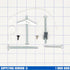 Supplying Demand 3861W2A006L Microwave Installation Hardware Kit - Replaces 4951073, PS12738681...