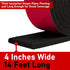 Redford Supply Co. 4 Inch Pipe Insulation Tape - Weather Resistant Water Pipe Wrap Tape - Outdoor Water Pipe Insulation Wrap, Insulation Tape for ...