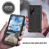 for Samsung Galaxy S22 Ultra 5G Case, Aluminum Metal Gorilla Glass Waterproof Shockproof Military Heavy Duty Sturdy Protector Cover Hard Case for ...