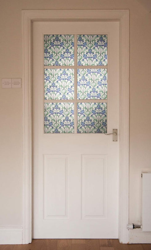 d-c-fix 346-0616 Self-Adhesive Privacy Glass Window Film, Minster/Iris, 17" x 78" Roll...