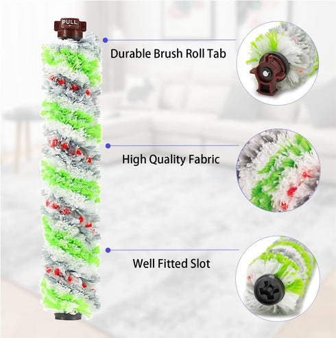 Crosswave Replacement Parts (1 Multi Surface + 1 Pet + 1 Floor Brush + 2 Filters)...