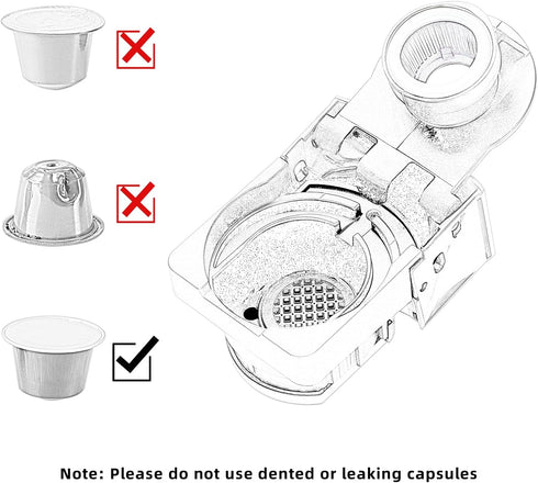 KOTLIE Multi Capsule Coffee Machine Accessories for nespresso...