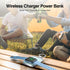 Portable Wireless Charger for Apple Watch, 1500mAh Magnetic iWatch Charger Travel, Portable Watch Charger Keychain Power Bank for iWatch Series 9/...