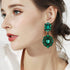 Flyonce Women's Rhinestone Crystal Art Deco Vintage Style Gatsby Clip-on Dangle Chandelier Earrings...