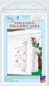 Jack Dempsey Perle Edge PILLWCASE Gnomes, White......