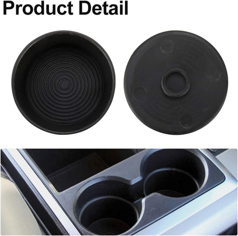 KIWI MASTER Cup Holder Insert Compatible for 2009-2016 Dodge Ram 1500 2500 3500 Heavy Duty Replacement Floor Mounted Center Console with Bucket Se...