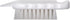 SPARTA 4041202 Plastic Potato Brush, Medium Stiffness With Polyester Bristles, 5.75 Inches, White...