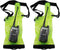 2Pcs Walkie Talkie case Waterproof Bag with Strap for Motorola Kenwood Icom Yaesu Vertex Standard Baofeng Wouxun Puxing Midland (5 Inch x 13.8 Inc...