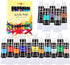 HTVRONT Acrylic Paint Set 16 Colors Acrylic Paint (12ml, 0.41 Oz), Painting Kits for Adults Non-Toxic Paints Gifts for Beginners Children Artists,...