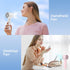 COMLIFE 2 PACK Portable Handheld Mini Fan, 3 Speeds Powerful Turbo Fan, Recharged Battery Operated Personal Small Pocket Fan for Indoor Outdoor Tr...