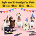 Dog Nail Polish Pens Quick Dry,12 Colors Safe Dog Nail Polish Set to DIY Pretty Nails, Ideal Gifts for Dogs Cats Light Dark Nails, Odorless, Non-T...