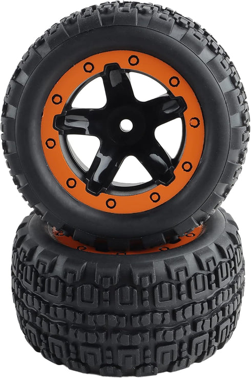 M16038 Wheel Tires Set Complete Accessories Spare Parts for 1:16 16889 16890 16890A 16889A RC Cars(2 PCS)...