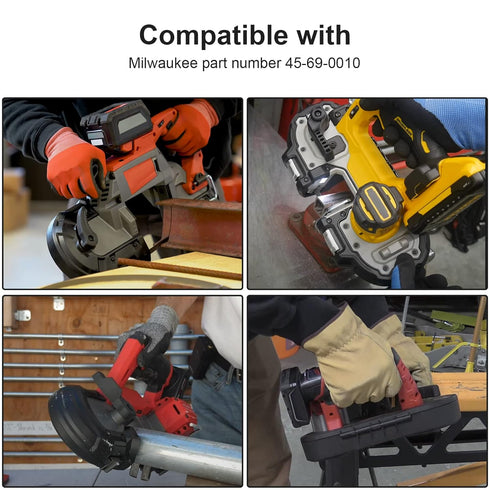 Replacement Milwaukee Pulley Tires 45-69-0010 for Milwaukee BandSaws Blade AO2807 6238N 6230 6232-6 6225 6238-20 2729-20 (2PACK)...