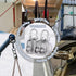 Pulley 304 Stainless Steel Single Pulley Block M20 Small Heavy Duty Swivel Bearing Pulley System for Rigging, Lifting, Cargo Transportation,Gym Eq...