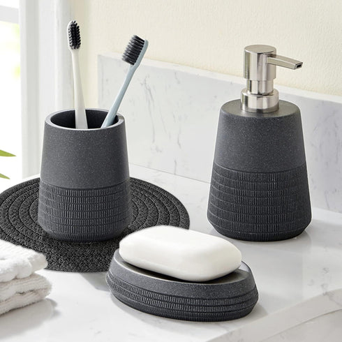 Pot Holders Trivets for Hot Dishes Hot Pads for Kitchen Trivets for Hot Pots and Pans - Cotton Hot Pads Stylish Large Coasters & Hot Mats (Dark Gr...