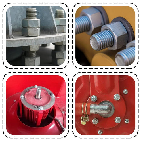 60 Pcs M6x15mm Stainless Steel Flat Head Hex Socket Cap Bolts Screws Countersunk Connector Fastener...