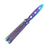 TOPCOM Butterfly Trainer, Unsharp-Blade Practice Training Tool Stainless Steel...