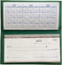 Emerald Green Basic Genuine Leather Checkbook Cover For Men & Women...