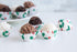 Fox Run Christmas Paper Muffin and Cupcake Liners, Set of 100 Mini Size Wrappers...