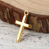 JGFinds Cross Crucifix Charm Pendants - 150 Pack (50 of each), 1 Inch x 1/2 Inch, Antiqued Silver/Bronze/Gold Tone, DIY Jewelry Making Supplies...