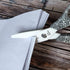 7.8'' Multi Purpose Ceramic Blade Scissors w/Ruler Marking, Utility Shears for Kitchen, Craft, BBQ, Pet Care, Sewing, 1 Pcs...