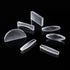 AHANDMAKER 7 Pcs Physical Optical Experiment Set, Acrylic Optical Lens and Prism All Faces Fully Polished for Lab Supplies Physics Teaching (Recta...