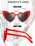 15 Pairs Heart Sunglasses Bachelorette Sunglasses Heart Shaped Sunglasses Bachelorette Party Supplies for Women...