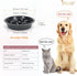 Dog Slow Feeder Bowl JASGOOD Reduce Slip Puzzle Bowl for Raised Pet Feeders - Interactive Bloat Stop Dog Dishes Elevated Diners Replacement Bowl (...