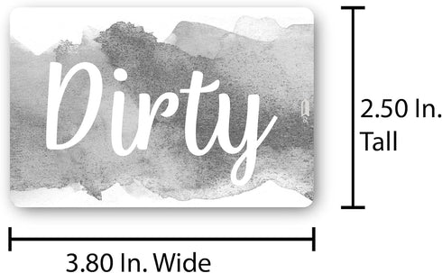 Brothers Bench Blue & Gray Dishwasher Magnet Clean Dirty Sign, Clean Dirty Magnet for Dishwasher, Universal Dishwasher Refrigerator Magnet for Kit...