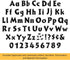 Barker Creek Letter Pop-Outs, 4" Black Tie Affair, Classy Black Designer Letters for Bulletin Boards, Breakrooms, Reception Areas, Signs, Displays...