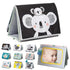 Taf Toys Tummy Time Toys High Contrast Baby Book. Fun, Interactive Crinkle Books for Babies with Mirror & Soft Koala Teether - Baby Tummy Time Boo...