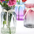 OFFIDIX Glass Vase, Geometric Faceted Design Flower Vase for Weddings, Events, Decorating, Arrangements, Office, or Home Decor...