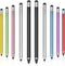 GUUGEI Stylus for Touchscreen,10-Pack Universal Compatibility Stylus Pens, Replaceable, Lightweight and Portable with High Precision for Tablets, ...