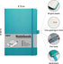 A5 Lined Journal Notebook, College Ruled Notebook, 196 Pages, 5.75 * 8.38 inches, Hardcover Notebook for Work, Journals for Writing(1Pack Turquois...