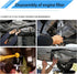 1 PC 1/2 Car Oil Filter Wrench, Z Flat Three-claw Metal Heavy Duty Vehicle Oil Filter Wrench Maintenance Tool, Universal Adjustable Automotive Wre...