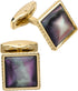 Square Abstract Pattern Cufflinks for Men with Gift Box Novelty Colorful Men's Cuff Links for Wedding Daily Office Shirt Party Birthday Anniversar...