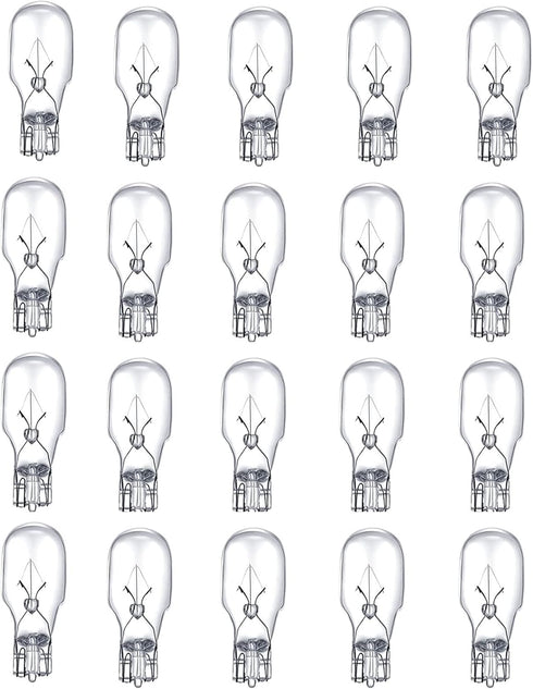 4W 12V T5 Light Bulbs for Landscape Light Bulbs/ Wedge Base Low Voltage Lights Bulbs/ Garden Light Bulbs/ Deck Light Bulbs/ Yard Light Bulbs/ Mali...