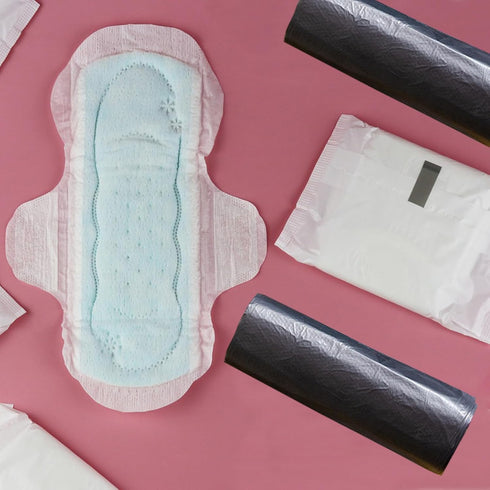 Sanitary Napkin Disposal Bags, 200 PCS Sanitary Napkin Receptacle Liners, Feminine Hygiene Disposal Bags, Small Trash Bags Tampon Bags Disposal fo...