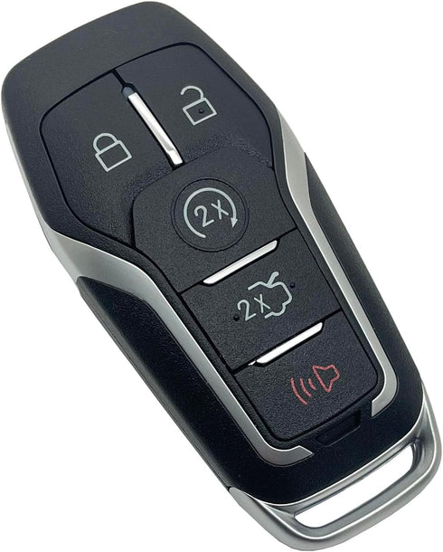 Smart Key Fob Shell Case Fit for Ford Fusion Mustang Explorer Edge 5 Buttons Keyless Entry Remote Key Fob Cover Housing...
