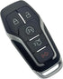Smart Key Fob Shell Case Fit for Ford Fusion Mustang Explorer Edge 5 Buttons Keyless Entry Remote Key Fob Cover Housing...