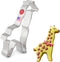 Giraffe Cookie Cutter, 4.75" Made in USA by Ann Clark...