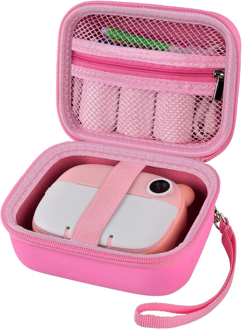 ANKHOH Case for GREENKINDER Kids Camera Instant Print/for MINIBEAR/for Gofunly Digital Video for Kids, Selfie Toddler Cameras Toys Storage Holder ...