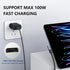 ELUTENG 90 Degree USB C Adapter 3 Pack 100W Right Angle USB Type C Male to Female 8K@60Hz Connector 40Gbps USB-C Extender Compatible with Steam De...