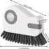 2 in 1 Window Track Cleaning Tools Window Sill Cleaner Tool Groove Crevice Cleaning Brush Grout Corner Scrubber Brush Tool Window Cleaner Tool for...