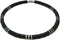18" Raiders Black Wood Coco Silver Beaded Necklace - 8mm (5/16")...