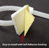 Cable Tie Mounts (25mm x 25mm) Self ADHESIVE Clips Wire Tie Base - Premium Grade Strength Screw-Hole Anchor Point Provides Optimal Strength (100 C...