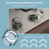 Stove Knob Covers for Child Safety, Gas Stove Knob Covers Large,Transparent Design, 5 Pack, Kitchen Safety Guards for Kids, Baby, Toddler, Clear O...