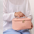 KITENROM Preppy Makeup Bag Small Cosmetic Bags for Women Little Pouch Toiletry Organizer Case(Root Pink)...