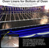Large Oven Liners for Bottom of Oven, 3 Pack Heavy Duty Oven Mat Set, Thick Oven Liners for Bottom of Electric Oven, Reusable Oven Protector Liner...